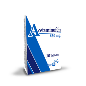 ACETAMINOFEN 650MG X 10 TAB (MEDIGEN)