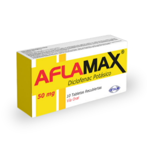 AFLAMAX 50MG X 10 TAB (DICLOFENAC POTASICO)(OFTALMI)(TABLETAS)
