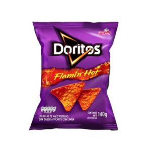 DORITOS FLAMIN HOT 140G (FRITO LAY)(MISCELANEOS)