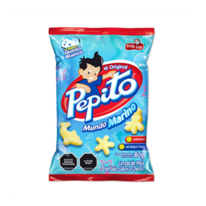 PEPITO MUNDO MARINO 80G (FRITO LAY)(MISCELANEOS)