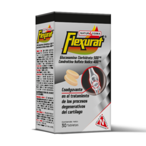 FLEXURAT 500MG/400MG X 30 TAB (GLUCOSAMINA/CONDROITINA) (TABLETAS) BIOTECH
