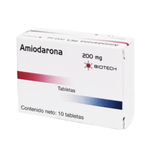 AMIODARONA 200MG X 10 TAB (BIOTECH)(TABLETAS)