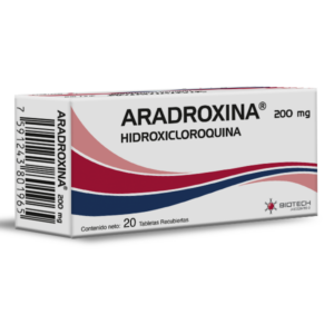 ARADROXINA 200MG X 20 TAB (HIDROXICLOROQUINA)(BIOTECH)