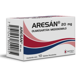 ARESAN 20MG X 10 TAB (OLMESARTAN) (BIOTECH)