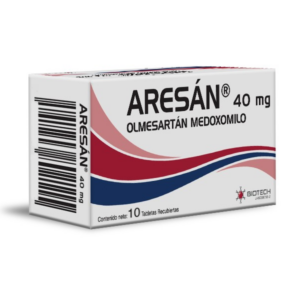 ARESAN 40MG X 10 TAB (OLMESARTAN) (BIOTECH)