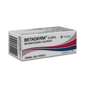 BETADERM 0.05 % CREMA 15 GR (BETAMETASONA)(BIOTECH)