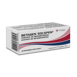 BETAGEN SOLSPEN AMP 1ML (FOSFATO DE BETAMETASONA+ACETATO)(BIOTECH)