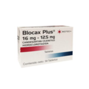 BLOCAX PLUS 16MG/12,5MG X 30 TAB (CANDESARTAN+HCT)(BIOTECH)(TABLETAS)