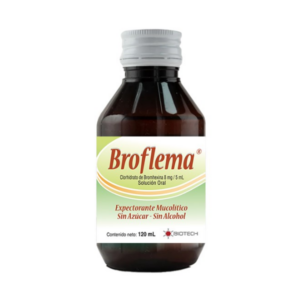 BROFLEMA 8MG/5ML 120ML (BROMHEXINA)(BIOTECH)