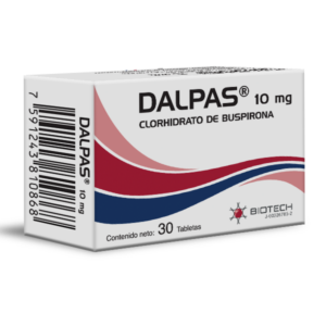 DALPAS 10MG X 30 TAB (BUSPIRONA)(TABLETAS)(BIOTECH)