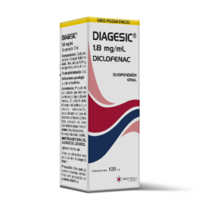 DIAGESIC 1,8MG/ML SUSP X 120ML (DICLOFENAC) (BIOTECH)