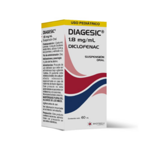 DIAGESIC 1.8MG/ML JBE X 60ML (DICLOFENAC) (BIOTECH)