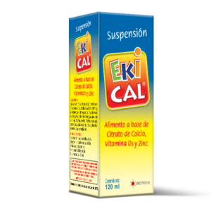 EKICAL SUSP 120ML (CALCIO/VITAMINA D3 Y ZINC)(BIOTECH)