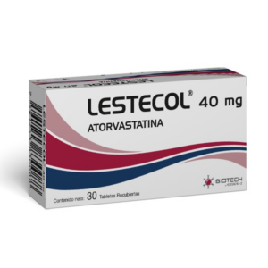 LESTECOL 40 MG X 30 TAB ATORVASTATINA (BIOTECH)