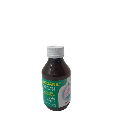 LOGANIL 250MG/5ML JBE ADULTO X 120ML (CARBOCISTEINA) (BIOTECH) (JARABES)