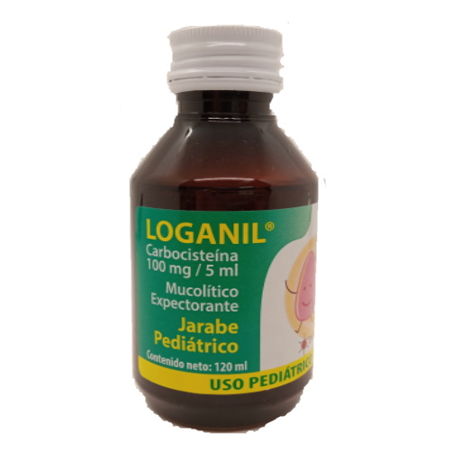 LOGANIL 100MG/5ML X 120ML JAB PED (S-CARBOXIMETILCISTEINA) (BIOTECH) (JARABES)