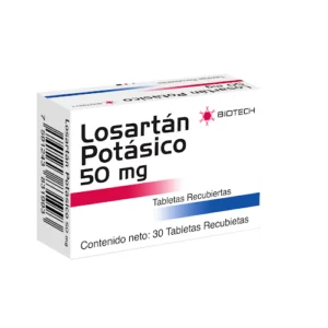 LOSARTAN POTASICO 50MG X 30 TAB (BIOTECH)