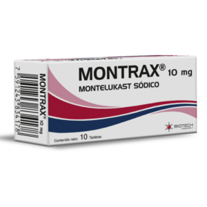MONTRAX 10MG X 10 TAB (MONTELUKAS)(BIOTECH)(TABLETAS)