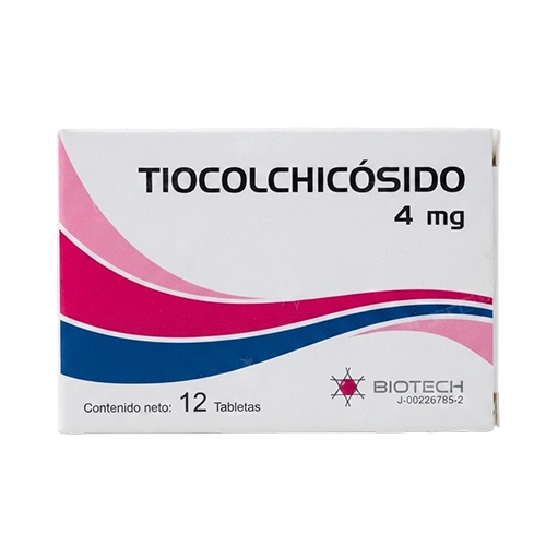 # TIOCOLCHICOSIDO 4MG X 12 TAB (BIOTECH) (TABLETAS)