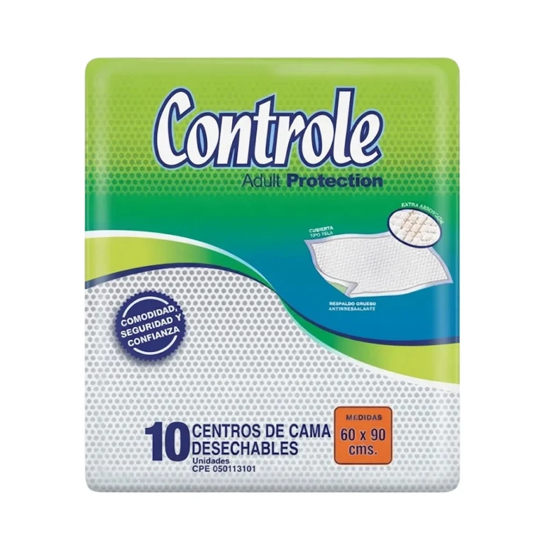 CENTRO DE CAMA DESECHABLE X 10 (CONTROLE)