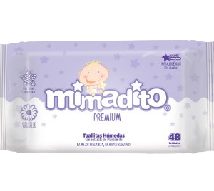 TOALLAS HUMEDAS MIMADITO X 48 UNID