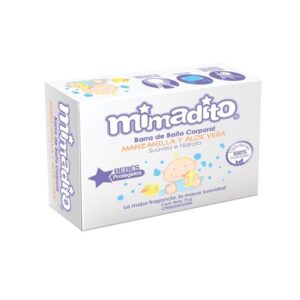 BARRA DE BAÑO MANZANILLA Y ALOE VERA MIMADITO 75GR (MISCELANEOS)