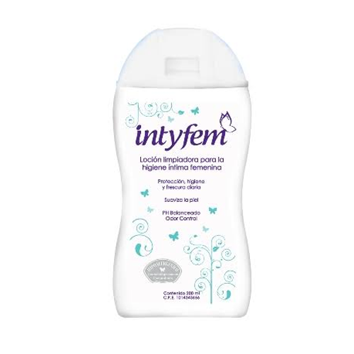 LOCION LIMPIADORA INTIMA FEMENINA INTYFEM 200 ML
