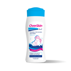 OVERSKIN 2 EN 1 CHAMPU Y GEL DE BAÑO 280ML (PONCE Y BENZO)(MISCELANEOS)