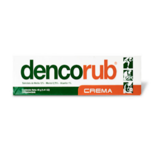 DENCORUB X 40 GR CREMA (SALICILATO DE METILO/ MENTOL)(PONCE & BENZO)