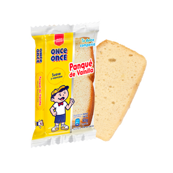 PANQUE SABOR A VAINILLA 65G (ONCE ONCE)