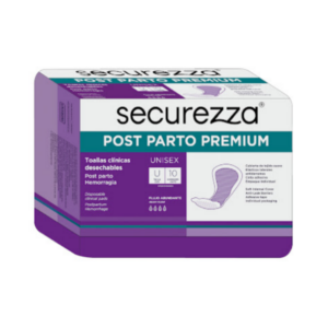 TOALLAS POST PARTO PREMIUM X 10 UND (SECUREZZA)