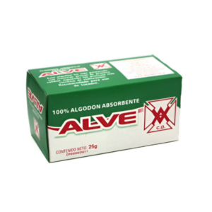 ALGODON ALVE 25GR (MMQ)