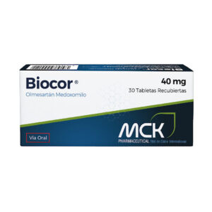 BIOCOR 40MG X 30 TAB (OLMESARTAN)(MCK)(TABLETAS)