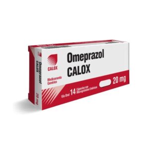 OMEPRAZOL 20MG X 14 CAP (CALOX) (TABLETAS)
