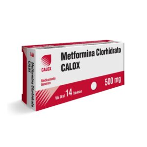 METFORMINA 500MG X 14 TAB (CALOX) (TABLETAS)