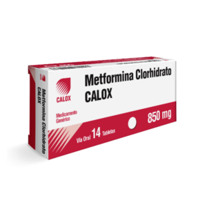 METFORMINA 850MG X 14 TAB (CALOX) (TABLETAS)