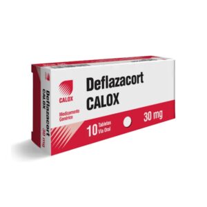 DEFLAZACORT 30MG X 10 TAB (CALOX)(TABLETAS)