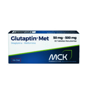 GLUTAPTIN MET 50MG/500MG X 30 TAB (SITAGLIPTINA/METFORMINA) (MCK) (TABLETAS)