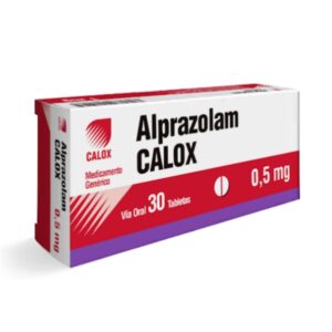 ALPRAZOLAM 0.5MG X 30 TAB (CALOX)(PSICOTROPICOS)