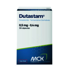 DUTASTAM X 30 CAP (DUTASTERIDE/TAMSULOSINA 0.5MG/0.4MG) (MCK) (TABLETAS)