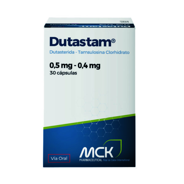 DUTASTAM X 30 CAP (DUTASTERIDE/TAMSULOSINA 0.5MG/0.4MG) (MCK) (TABLETAS)