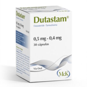 DUTASTAM X 30 CAP (DUTASTERIDE/TAMSULOSINA 0.5MG/0.4MG) (MCK) (TABLETAS)