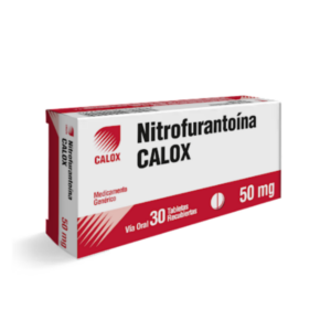NITROFURANTOINA 50MG X 30 TAB (CALOX) (TABLETAS)