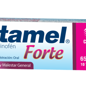 ATAMEL FORTE 650 MG X 10 TAB (ACETAMINOFEN)(CALOX)