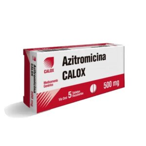 AZITROMICINA 500MG X 5 TAB (CALOX)(TABLETAS)