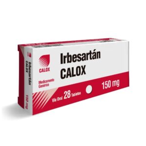 IRBESARTAN 150MG X 28 TAB (CALOX) (TABLETAS)
