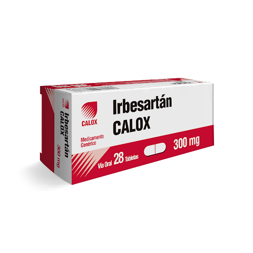 IRBESARTAN 300MG X 28 TAB (CALOX)(TABLETAS)