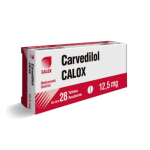 CARVEDILOL 12.5MG X 28 TAB (CALOX)