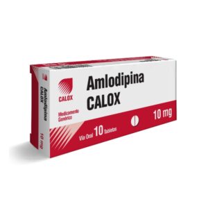 AMLODIPINA 10MG X 10 TAB (CALOX)(TABLETAS)