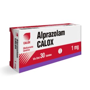 ALPRAZOLAM 1MG X 30 TAB (CALOX)(PSICOTROPICOS)